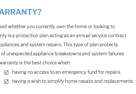 home warranty sedgwick